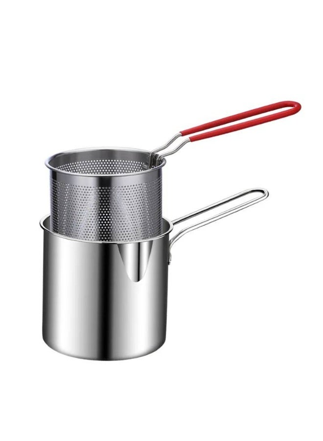Roasting jug with stainless steel strainer and lid - Image 3