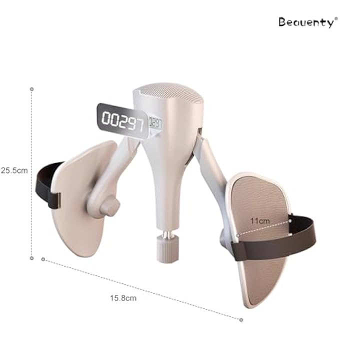 rayihni Thigh Master 7-45Kg Adjustable Resistance, Inner Thigh Exerciser With Leg Straps & 360° Rotating Pads，Home Gym Workout Equipment For Women & Men - Image 2