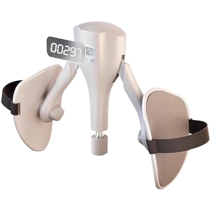 rayihni Thigh Master 7-45Kg Adjustable Resistance, Inner Thigh Exerciser With Leg Straps & 360° Rotating Pads，Home Gym Workout Equipment For Women & Men - Image 1