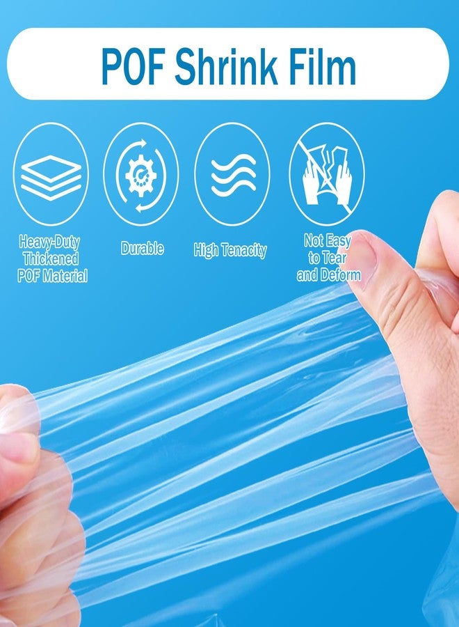RGJ Window Insulation Kit, 63 × 394 Inch and 87 x 110 inch Plastic Window Covering for Winter, Window Insulation Film Window Wrap Insulation Windows Winterizing Kit with Double-Sided Tape - Image 4