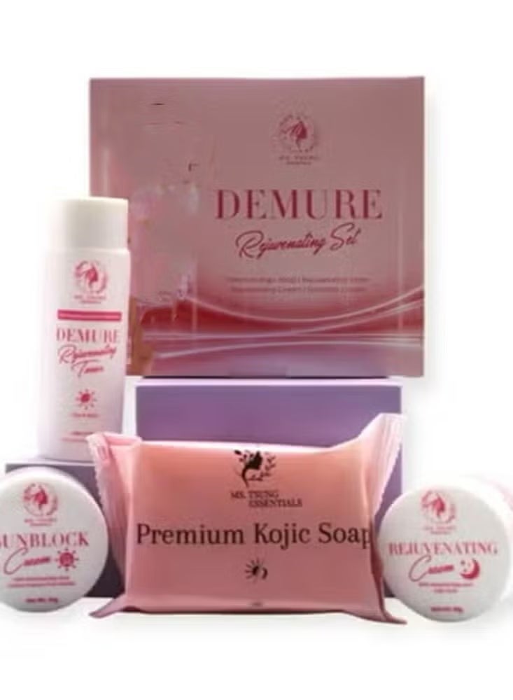 أساسيات السيدة تسونغ مجموعة تجديد البشرة من السيدة تسونغ ديمور للعناية بالبشره وتجديدها ولمعانها