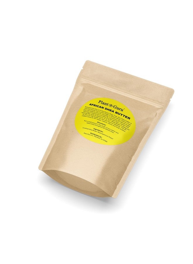 Plant Guru زبدة الشيا الأفريقية الخام 8 أوقية. بار 100% نقية طبيعية غير مكررة مستوردة من غانا مرطب مثالي للبشرة الجافة والجسم والوجه ونمو الشعر. رائعة لصنع الصابون وبلسم الشفاه. - Image 3