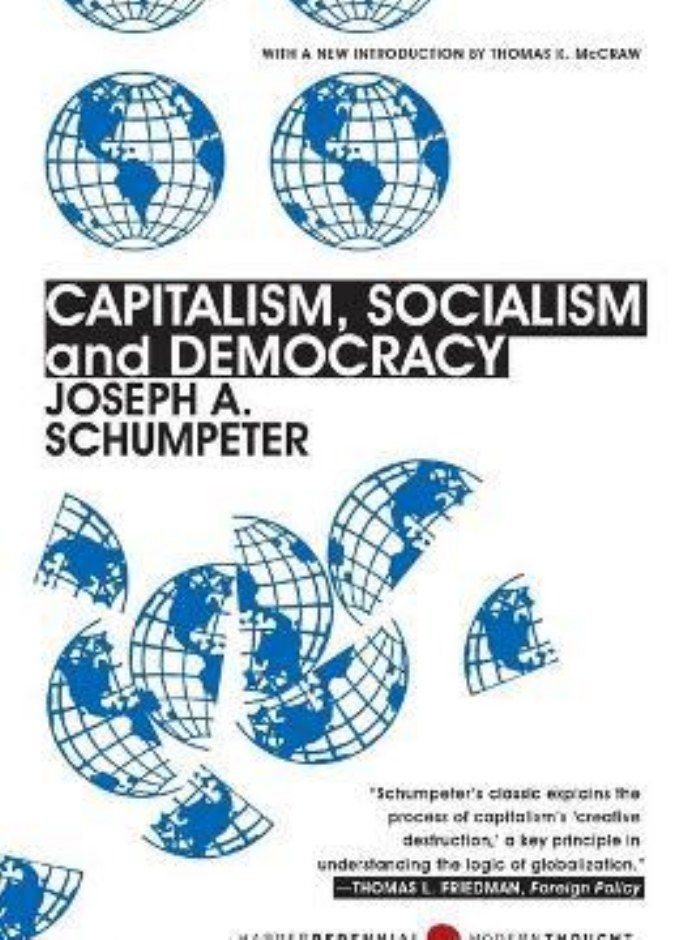CAPITALISM SOCIALISM & DEMOCRACY
