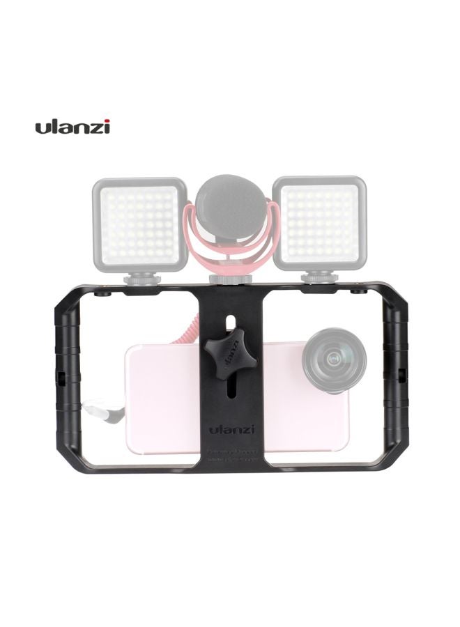 يولانزي مسند تثبيت الهواتف الذكية برو 3 شوز بتصميم حلقة على شكل حرف U أسود/أحمر - Image 5