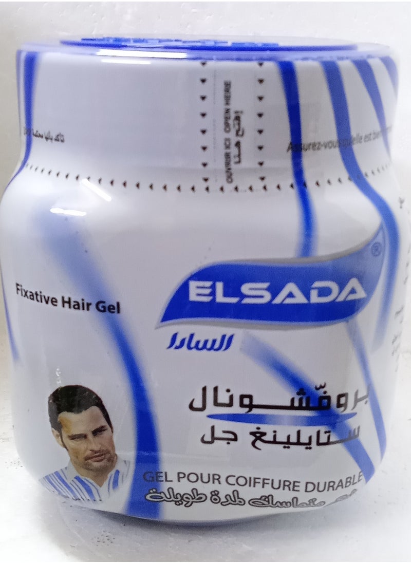 Elsada Blue hair styling gel 1000 ml 