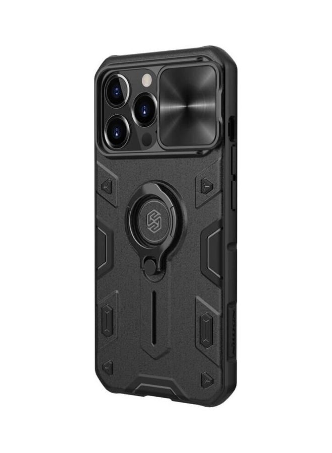 Nillkin CamShield Armor Case with Dazzling Metal Camera Cover For Apple iPhone 13 Pro Black - Image 3