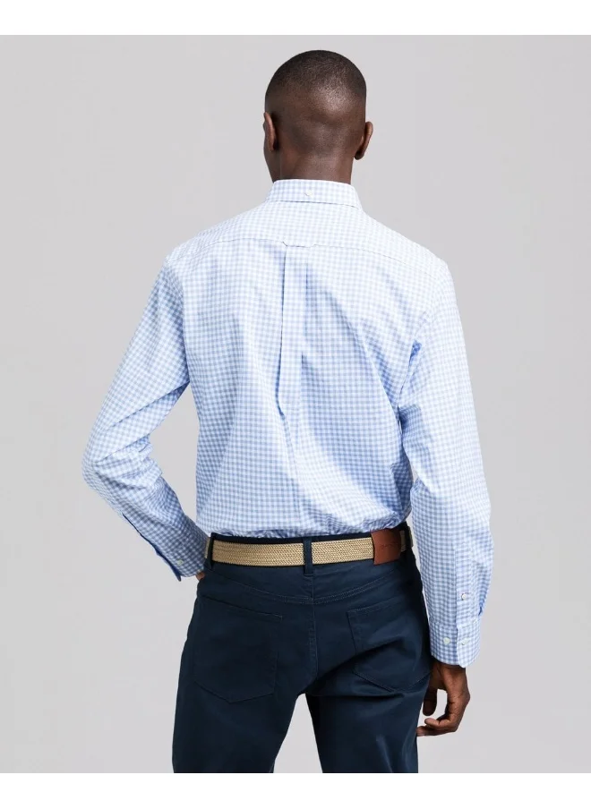 غانت Gant Regular Fit Gingham Broadcloth Shirt