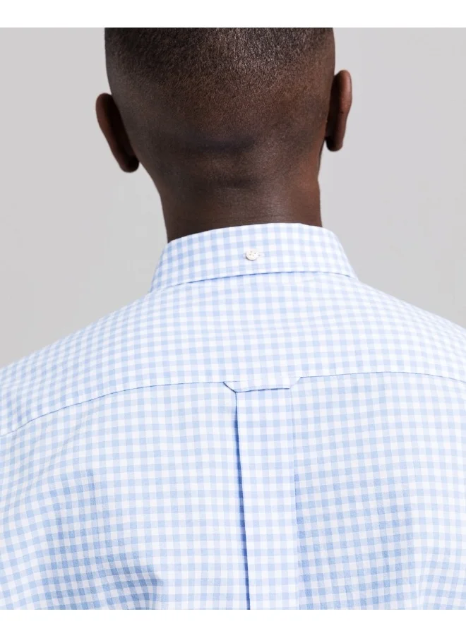 GANT Gant Regular Fit Gingham Broadcloth Shirt