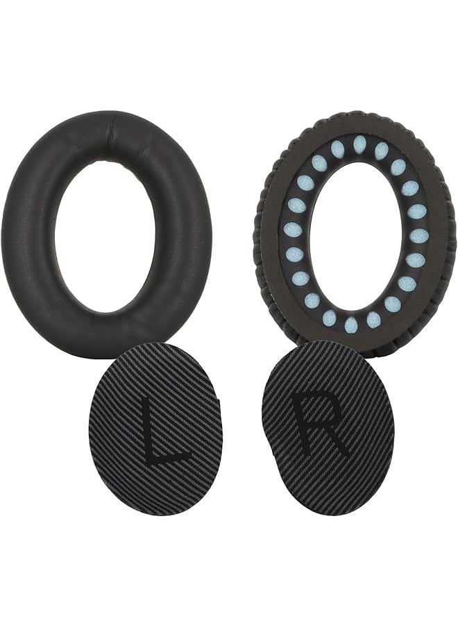erorex Qc35 35Ii Earpad Cushions Replacement Pro M Professional Ear Pads Cups Compatible With Bose Quietcomfort 35 35 Ii Qc35 Qc35Ii Over Ear Headphones Black  - Image 4