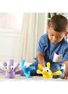 Learning Resources Fine Motor Peacock Pals Fine Motor Toddler Toy Sorting Set Set Of 5 Ages 18 Mos+  - Image 3