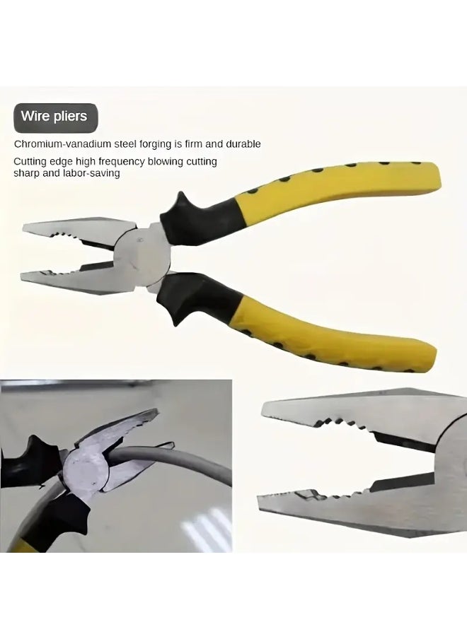 Tools Set, Tools in the Box, including Wrenches, Pliers, Screwdriver Sets, Hammers, Tape Measures, etc. can be selected according to needs, very suitable for car, bicycle, motorcycle maintenance and family use