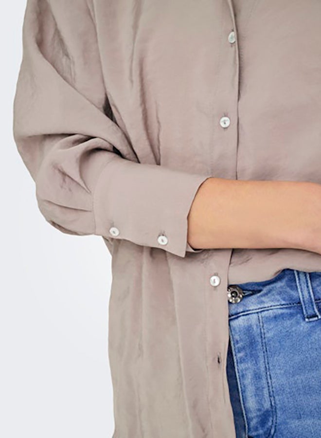 ONLY ONLY Womens Zazima Longsleeve Loose Shirt Woven  - Image 4