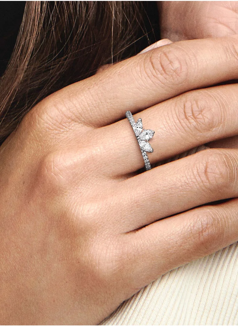 PANDORA Sparkling Herbarium Cluster Ring
