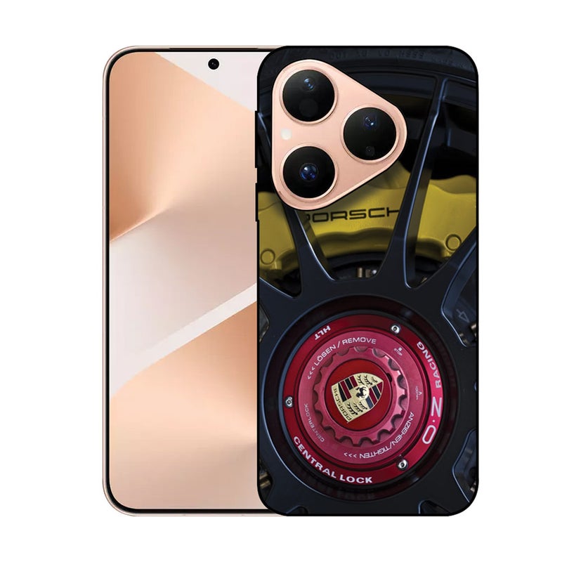 EYE CATCH Printed Protective Case Cover For Huawei Pura 80 -  Porsche Wheel - Image 1