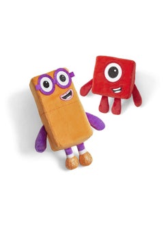 hand2mind Numberblocks One and Two Playful Pals Plush Toys (Pack of 2)  - Image 2