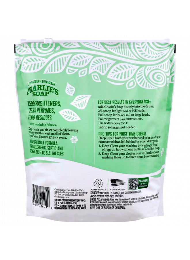 Charlie's Soap Charlies Soap Laundry Powder (300 Loads, 1 Pack) Fragrance Free Hypoallergenic Plant Based Deep Cleaning Laundry Powder Biodegradable Eco Friendly Sustainable Laundry Detergent  - Image 2