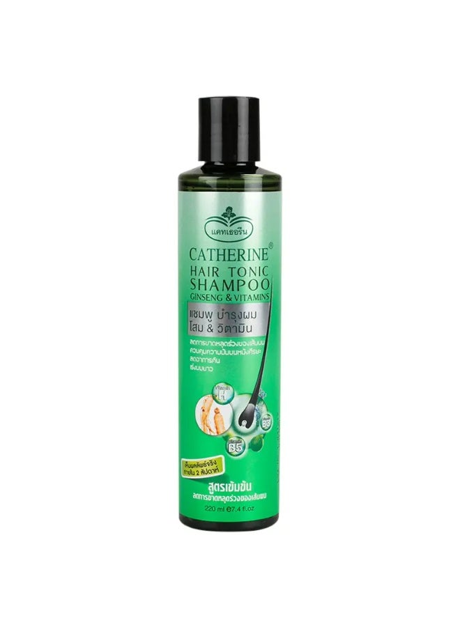 Catherine Ginseng & Vitamins Hair Tonic Shampoo 220ml.