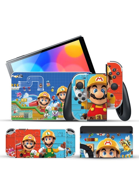 Nintendo Switch OLED Stickers NS Stickers Switch Pain Stickers Anti-scratch Good-looking Switch Oled Color Stickers-Color:AL-SO-065-CX