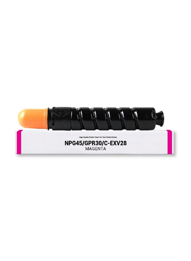 PREMIUM C-EXV 28 Magenta Toner Cartridge Compatible with Canon imageRUNNER ADVANCE C5045 C5045i C5051 C5051i C5250 C5250i C5255 C5255i - Image 1
