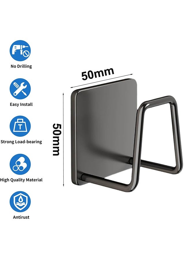 4 Pcs Sponge Holder for Kitchen Sink Multi-Purpose Sponge Holder Stainless Steel Cutting Board Stand Pot Lid Organizer and Sink Organizer for Kitchen Essentials - Image 2