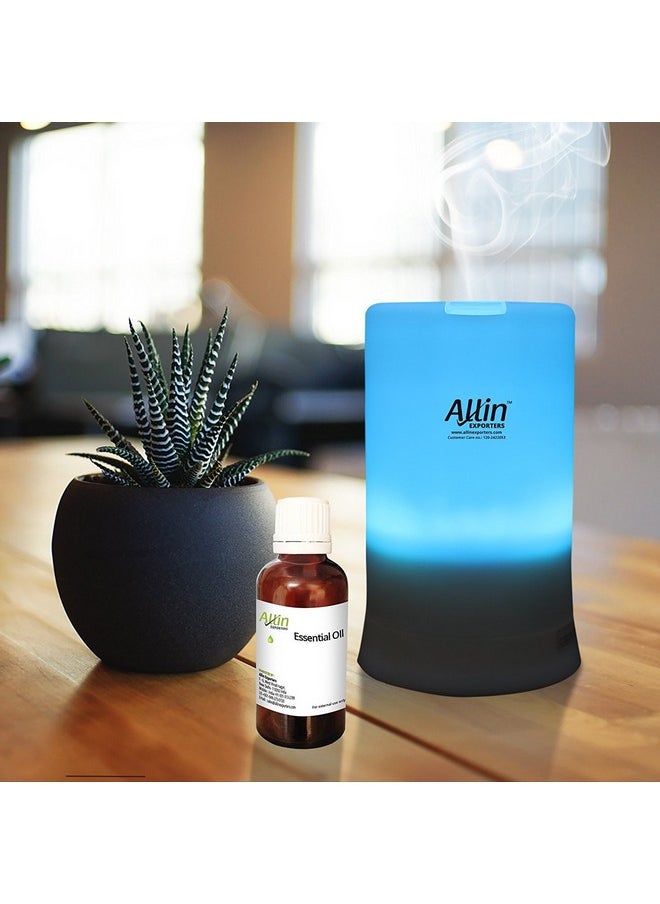 Allin Exporters - Allin Exporters DT-2109 Aromatherapy Diffuser Essential Oil 4 in 1 to Purify, Ionize, Humidify & Spread Aroma Ultrasonic Humidifier with Timer Cool Mist with 7 Color Changing LED Lights (100ml) - Image 1