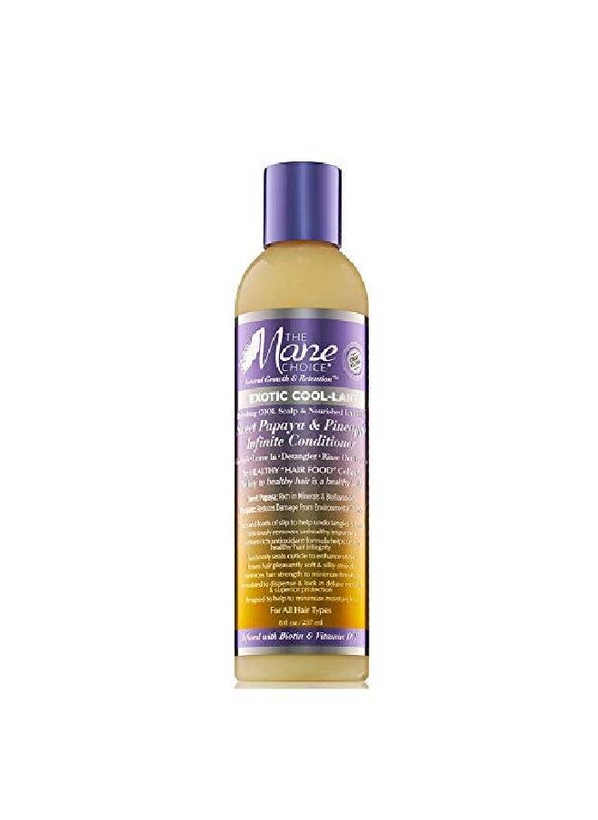 THE MANE CHOICE - Mane Choice Exotic Coollaid 4In1 Conditioner Sweet Papaya & Pineapple 8 Ounce - Image 1
