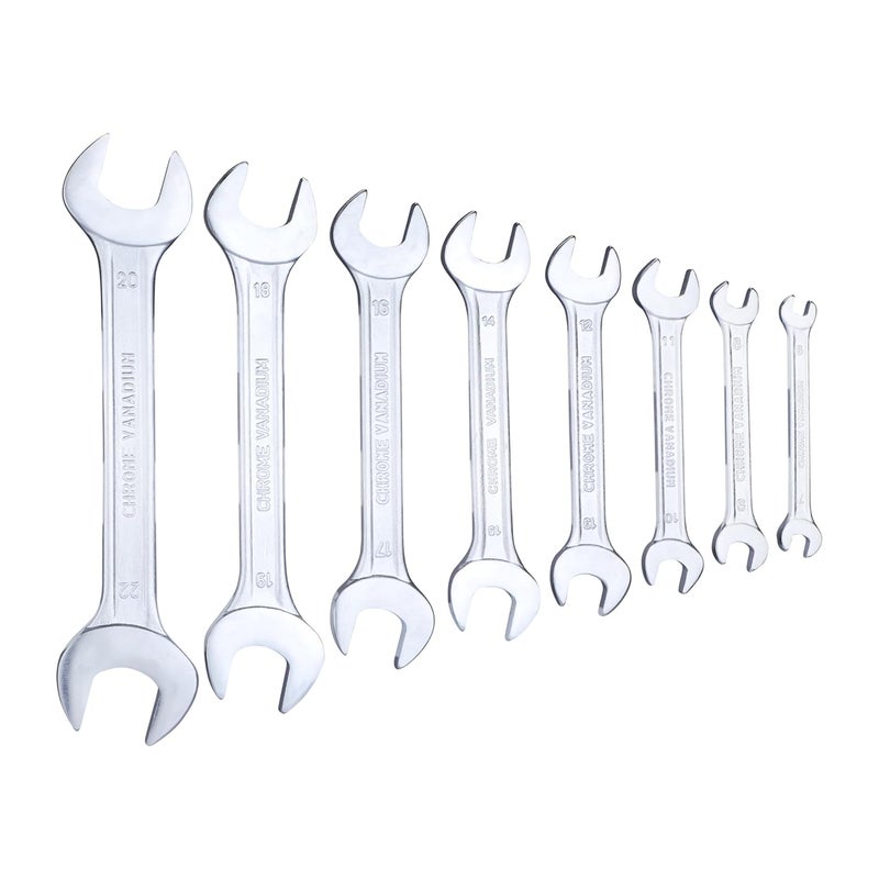 Taparia DEP-08 Double Ended Spanner Set, Open End, ‎20 x 5.5 x 4.5 cm - Image 3