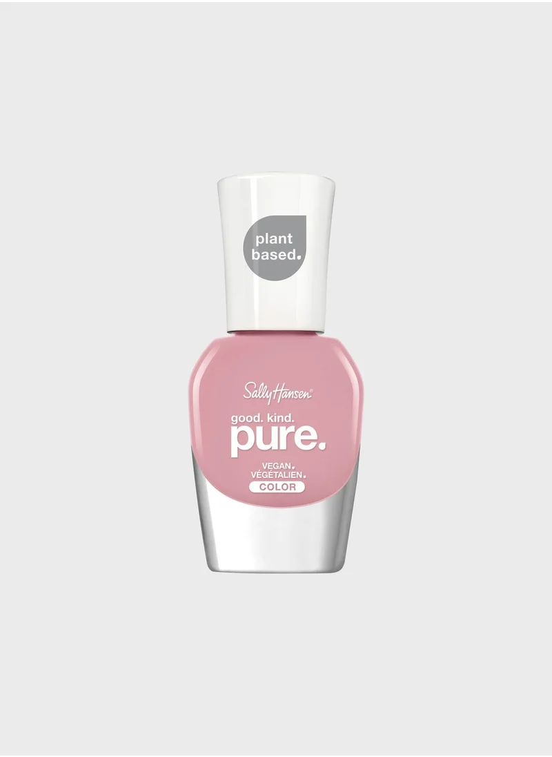 Sally Hansen Good.Kind.Pure. Nail Polish, Pinky Clay, 10ml - 0.33 fl oz