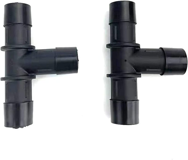 Automotive Heater Hose Connector, Barb Tee (T-3/8“X3/8“X3/8“(Tee: 10X10X10MM), 2)