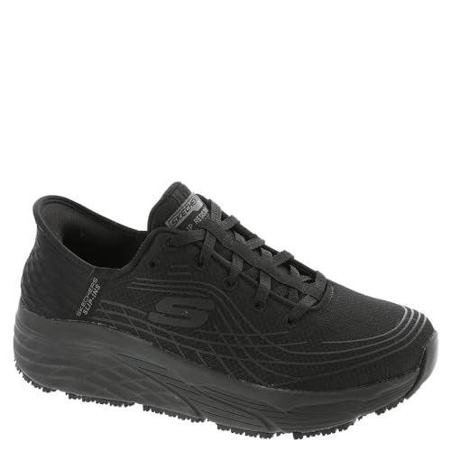 Skechers Max Cushioning Elire SR Eltra Hands Free Slip-ins Black - Image 2