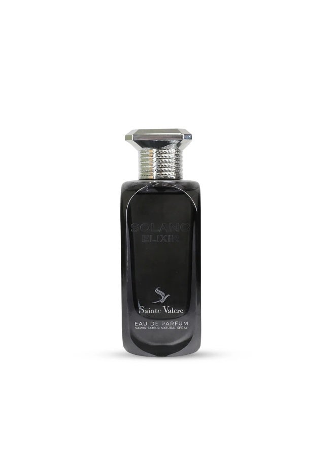 Sainte Valere, Solano Elixir Eau De Parfum for Men, 100ml, Long Lasting Luxury Men's Perfume, Oriental Woody Leather Fragrance, Citrus Aromatic Vanilla Amber Musk Cedar Notes, Strong Projection, Premium Gift - Image 4