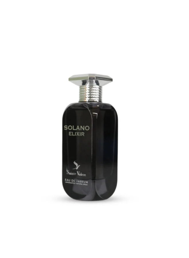 Sainte Valere, Solano Elixir Eau De Parfum for Men, 100ml, Long Lasting Luxury Men's Perfume, Oriental Woody Leather Fragrance, Citrus Aromatic Vanilla Amber Musk Cedar Notes, Strong Projection, Premium Gift - Image 5