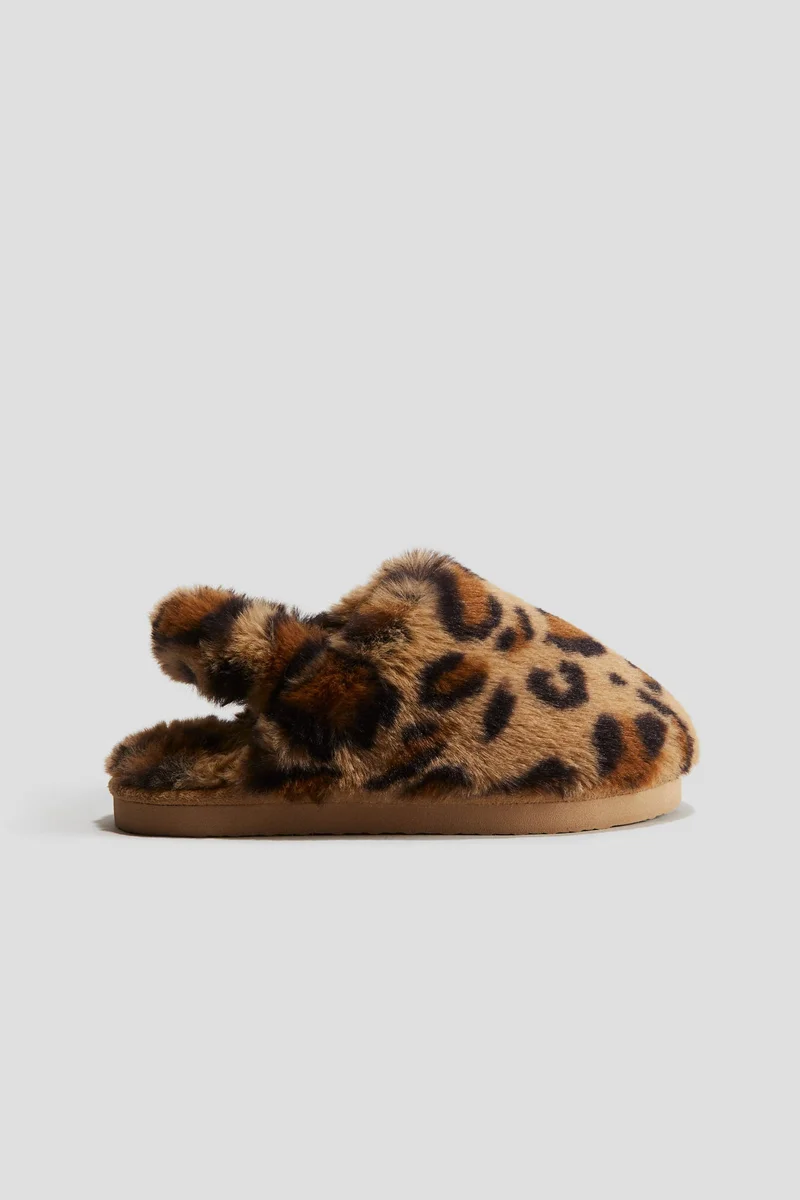 اتش اند ام Fluffy-Lined Slippers