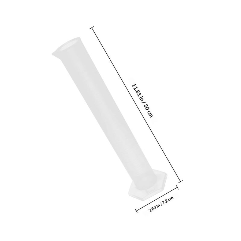 Plastic Rain Gauge Outdoor 250ml Measurement for Garden Lawn Irrigation Weather Monitoring - Image 3