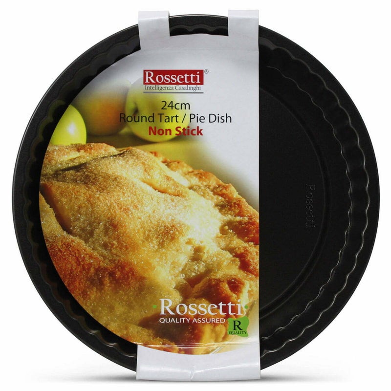 Rossetti Non-Stick Round Homesmiths Granny Pie Dish Bakeware (24cm)