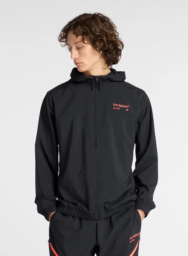 نيو بالانس Reimagined Woven Graphic Jacket