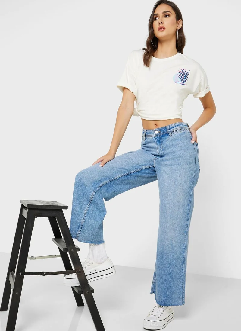 Aeropostale Crew Neck Graphic T-Shirt