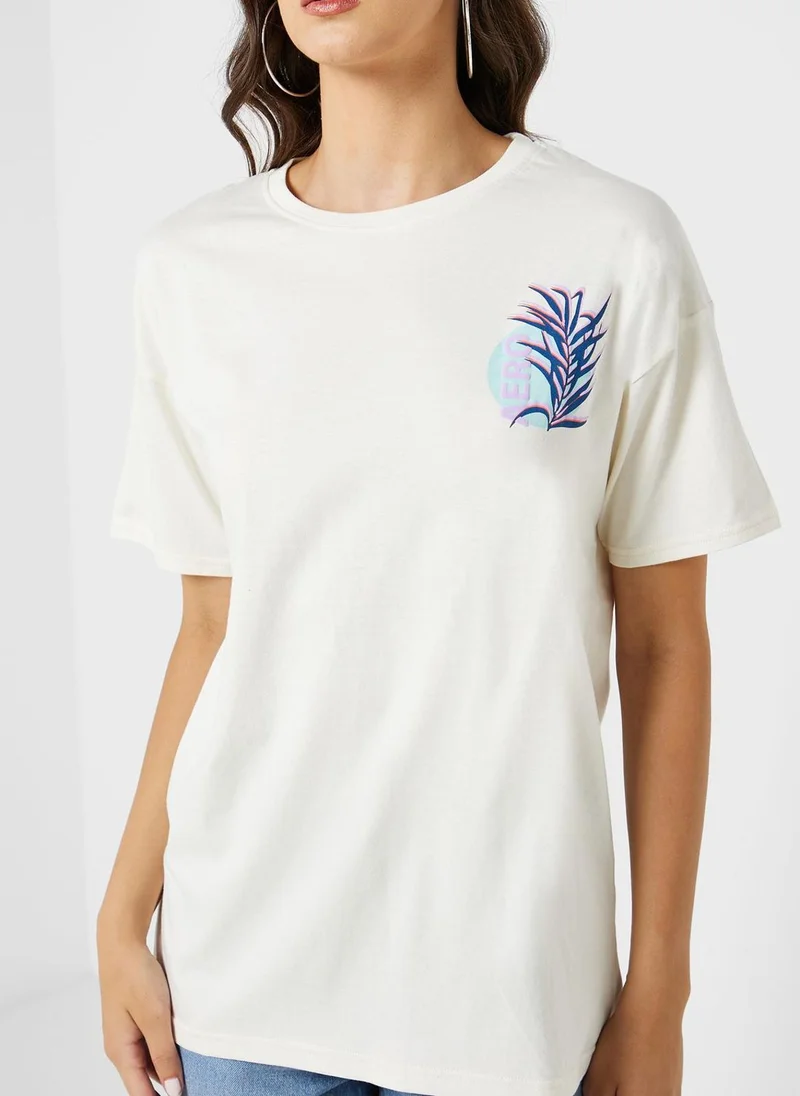 Aeropostale Crew Neck Graphic T-Shirt