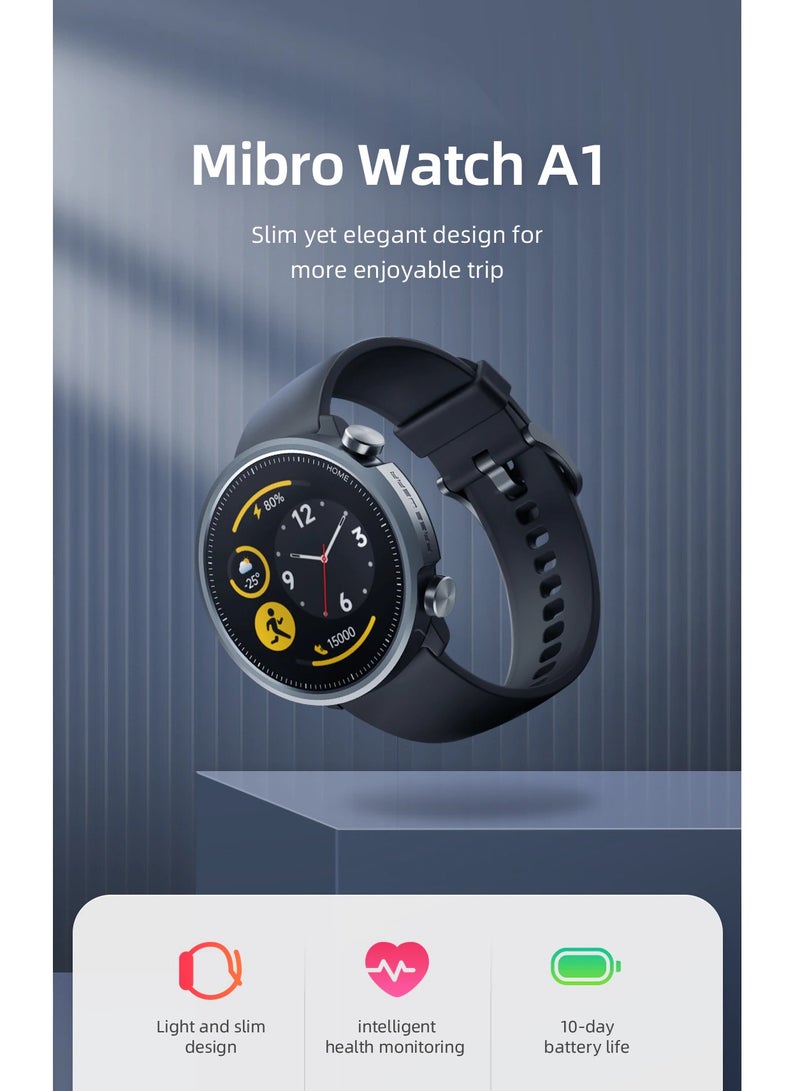 Mibro Air Smart Watch Sport I P68 Waterproof Bluetooth5.0 Sleep Monitor Fitness Tracker Men Women Smart Watchfor I O S Android - Image 1