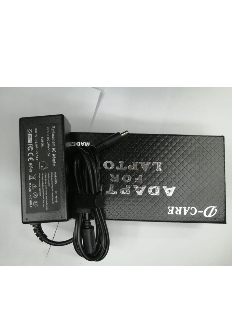 أتش أس سي 65W AC Adapter4.5MM x 3.0MM For Dell Inspiron 5758 17 (5759) 15 (5559) 5558 14 (3452) 13 (7348) 15 5509 13 7370 0MGJN9 43NY4 043NY4 MGJN9 - Image 3