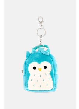 Winston Plush Micro Backpack Keychain 10 H X 9 L x 5 W cm, Light Green