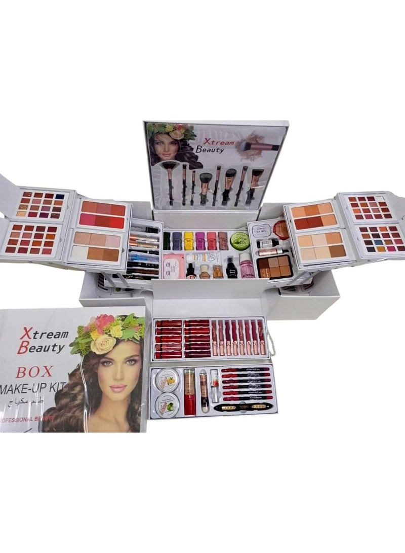 إكستريم بيوتي طقم مكياج متكامل مقاوم للماء