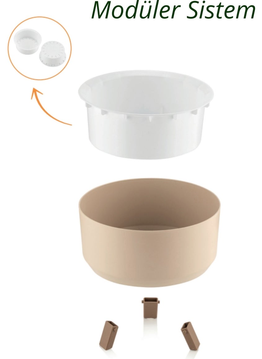 Nandy Home Tripot Model 3-Piece Flower Pot Set  - Image 2