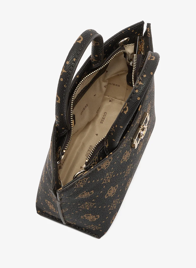 Guess  Emelie Logo Mini Tote Bag for Women | Best Price UAE