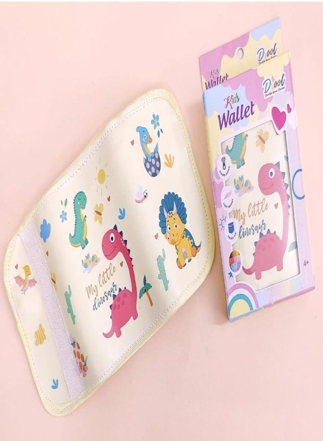 KALRA MAGIC® Coins Keys Green Storage Bag Stationery Organizer Storage Wallet Return Gifts and Pouch for Kids Kanjak Small Gift Random Design Will Be Dispatch (Pack 1 Dinosur) - Image 5