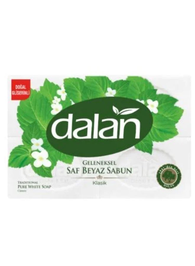 الصابون التقليدي الأبيض كلاسيك  – 4 × 125 جرام