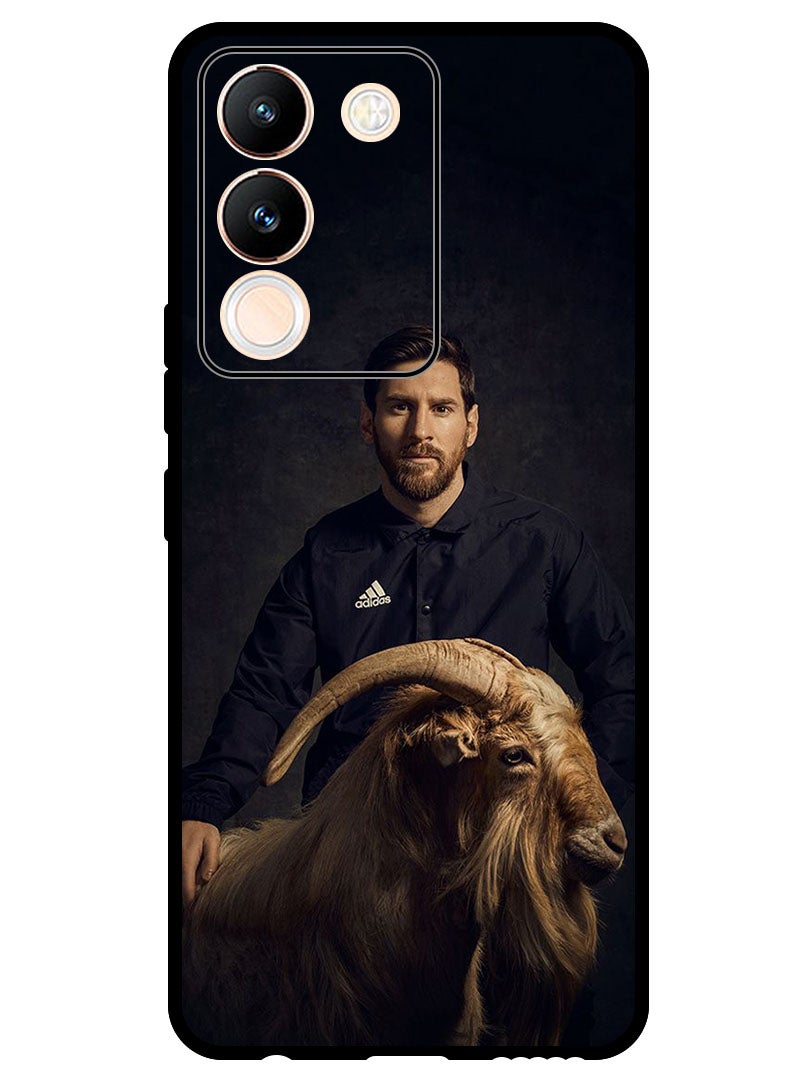 Theodor Protective Case Anti Scratch Shock Proof Bumper Cover For Vivo Y200 Messi Goat - Image 1