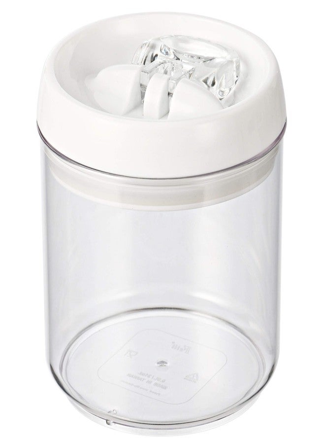 Felli Flip-Tite Acrylic 6" round Food Canister 0.9 L/31-oz (6"x6"x5") - Image 1