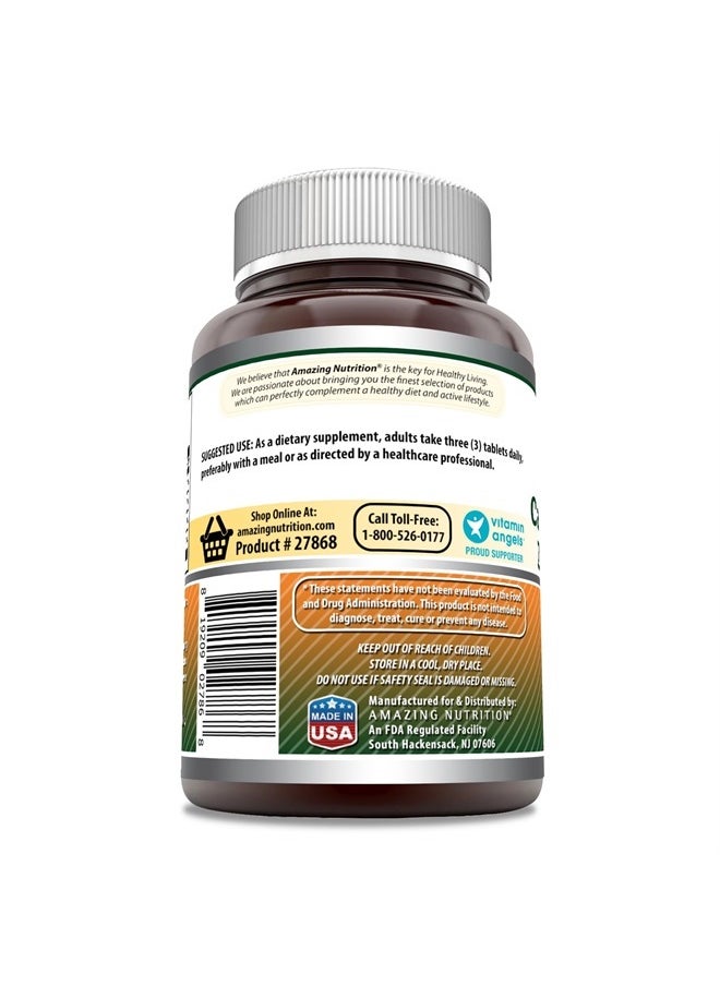 Amazing Formulas Calcium Magnesium Zinc + D3 Supplement | 150 Tablets | Non-GMO | Gluten-Free | Made in USA - pzsku/Z1E707AAC6664E58DEE0FZ/45/_/1715568244/5b536b1f-253e-4340-abfa-8b75fb242b17