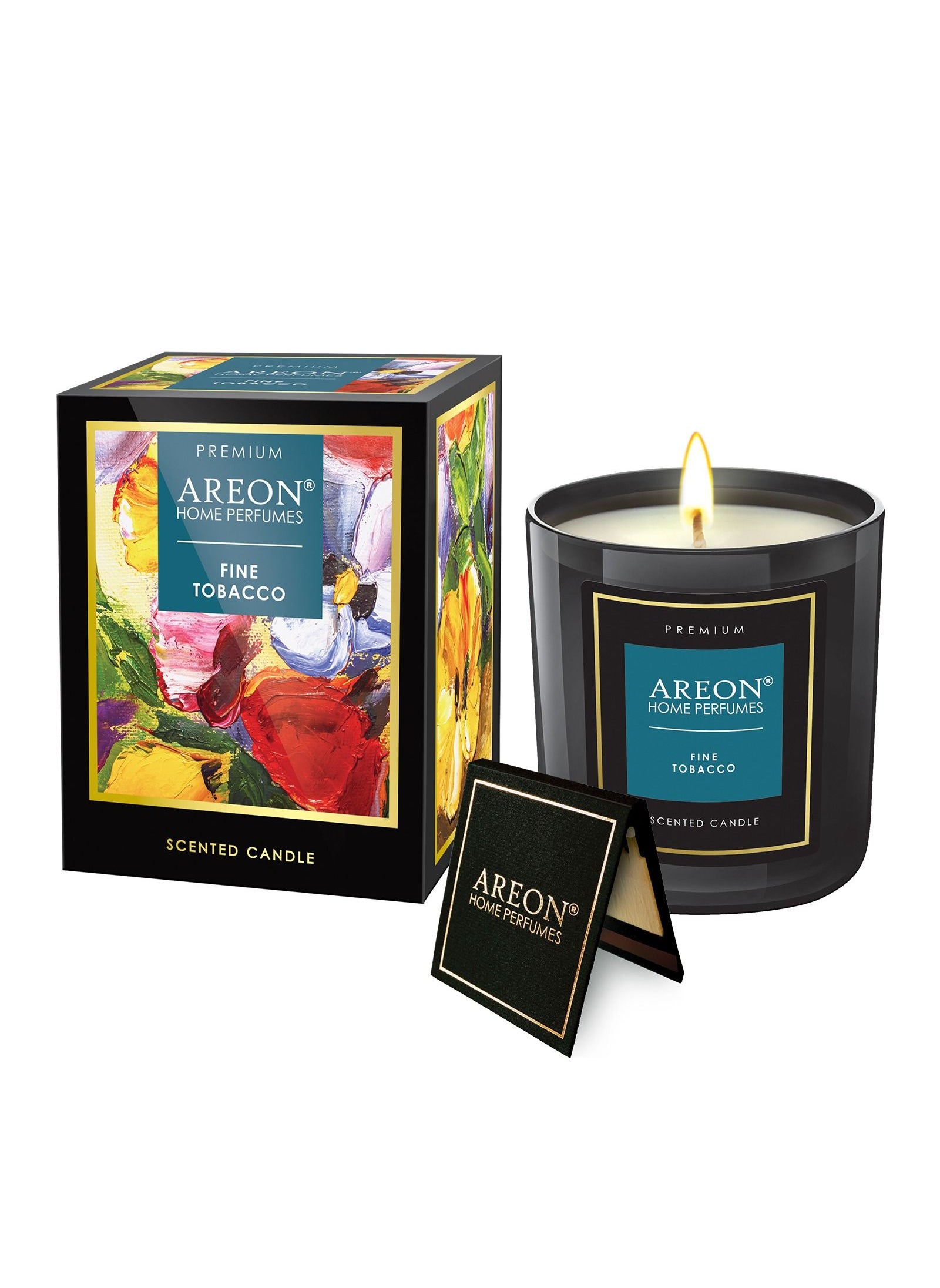 Premium Aromatic Candle Fine Tobacco 